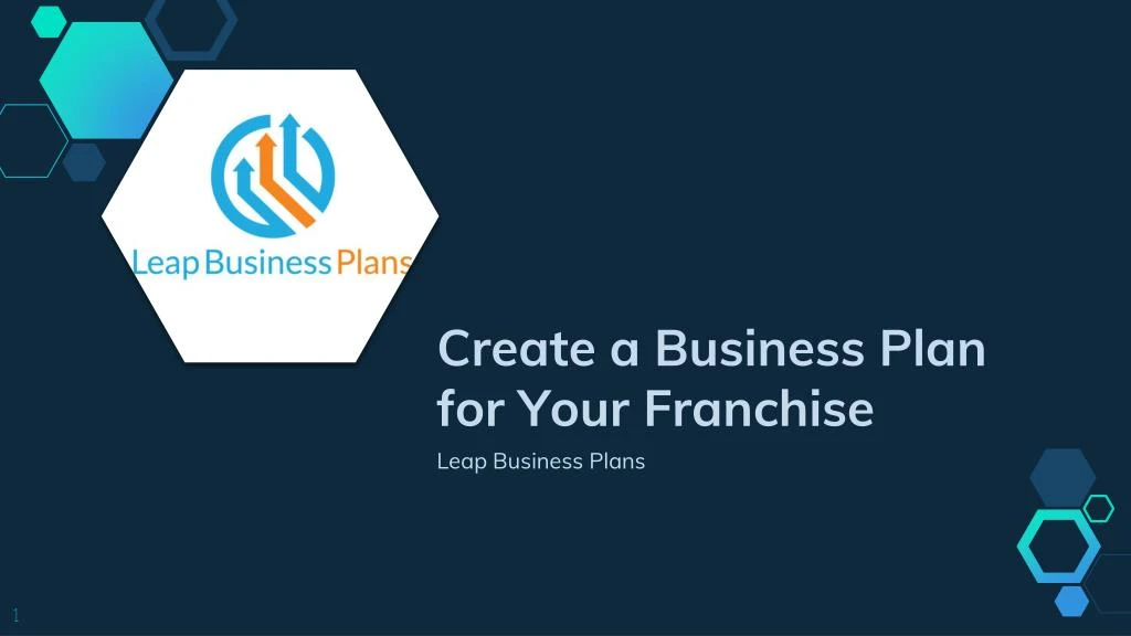 create a business plan for your franchise leap