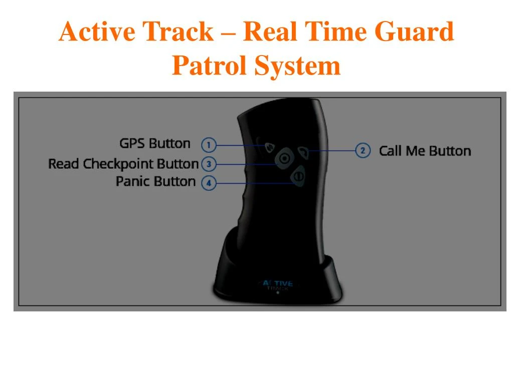 active track real time guard patrol system