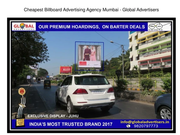 Cheapest Billboard Advertising Agency Mumbai - Global Advertisers