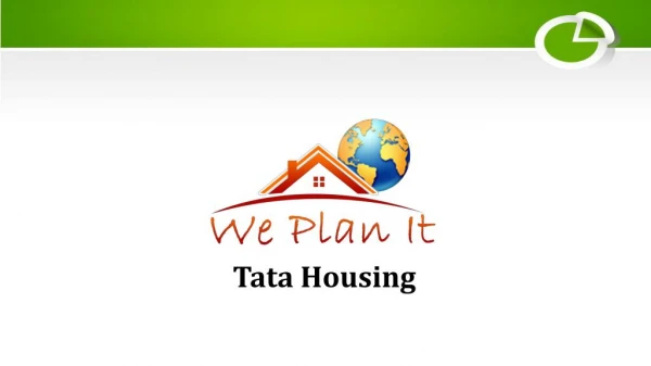 Tata Housing - Weplanit