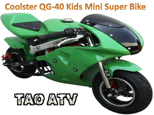 Coolster QG-40 Kids Mini Super Bike