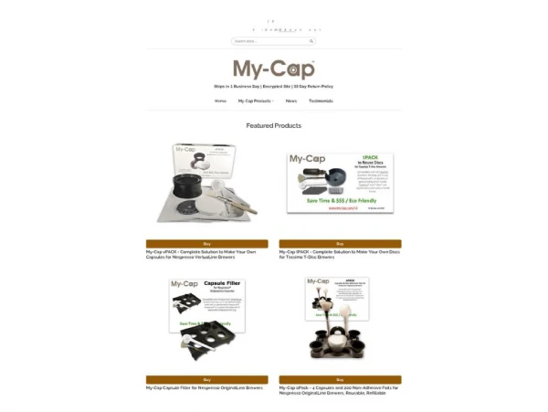 Get Coffee Pods on Sale | My-Cap LLC