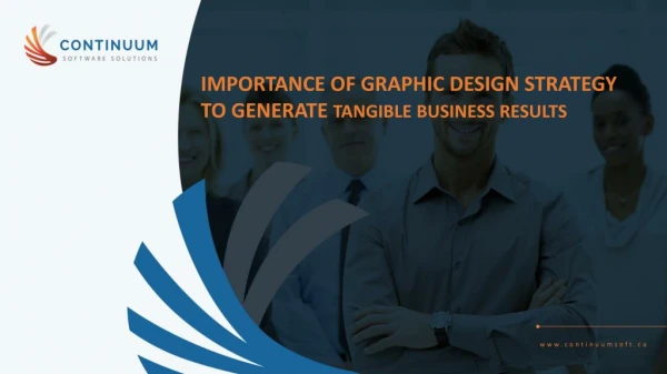 Importance of Graphic Design Strategy | Continuum Software Solutions, Toronto
