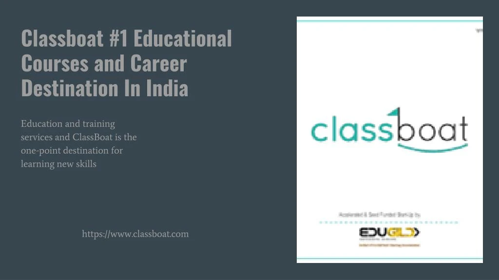 classboat 1 educational courses and career destination in india
