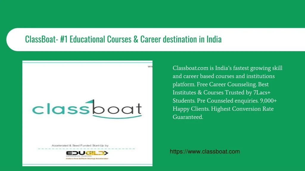 classboat 1 educational courses career destination in india
