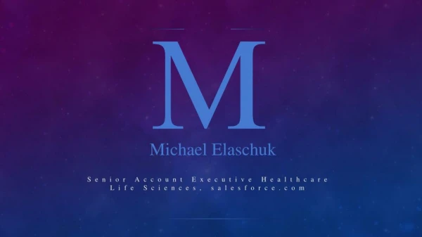 Michael Elaschuk - Experienced Professional From Toronto