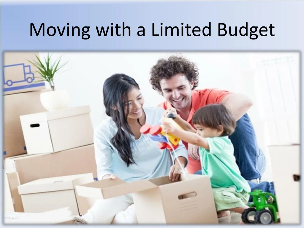 moving with a limited budget