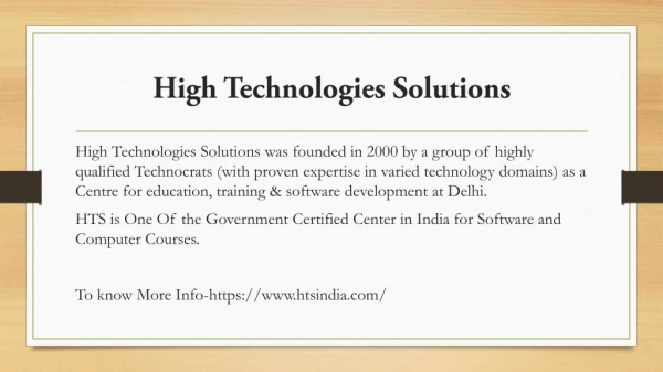 Software Training Institute in Delhi, Noida and Gurgaon