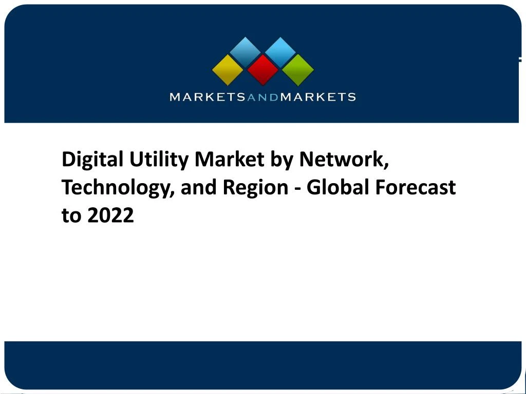 digital utility market by network technology