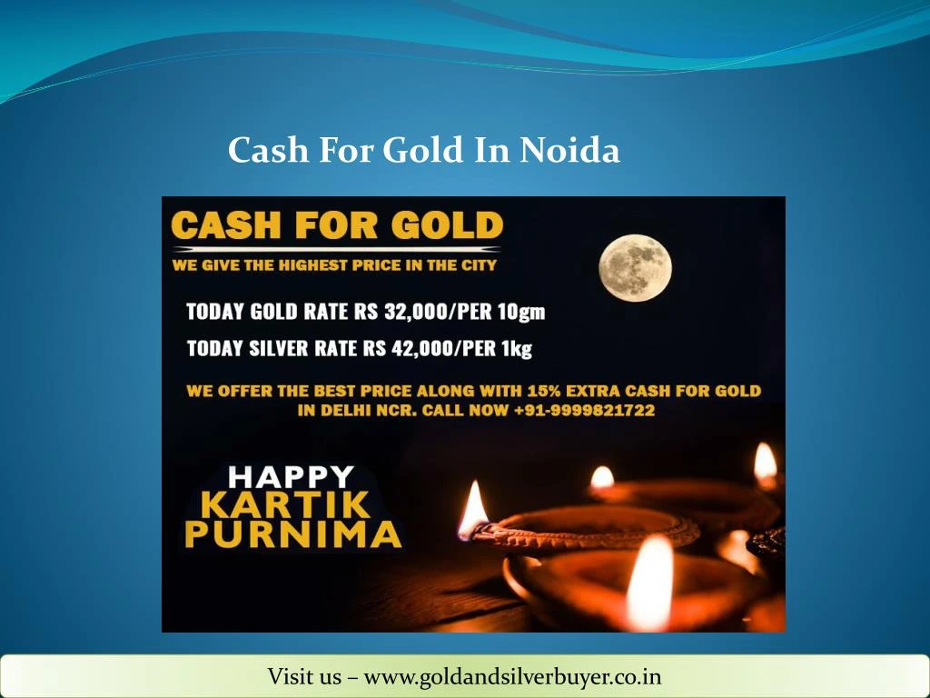 cash for gold in noida