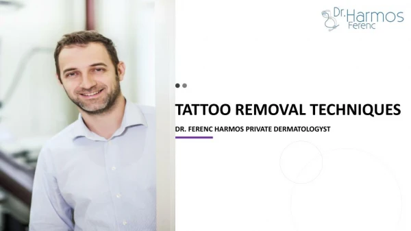 Best Tattoo Removal Techniques - Dr Harmos