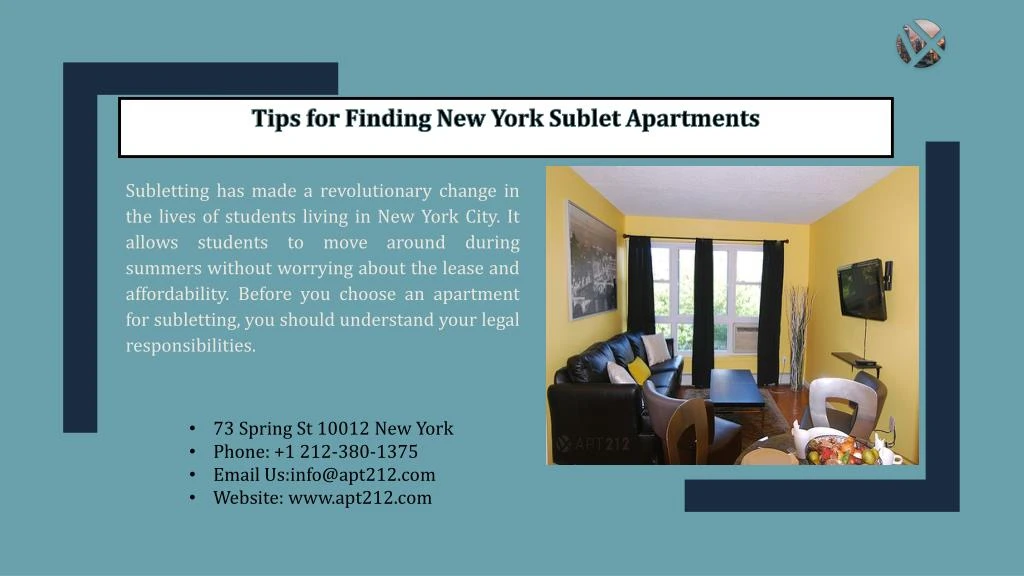 tips for finding new york sublet apartments
