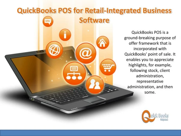Quickbooks POS for Retail-Integrated Business Software- QB Pro Solution USA