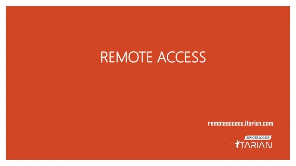 Free Remote Access and Support Software | ITarian