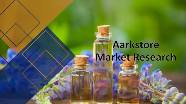 Global Fragrance Oil Market, Trends, Opportunities and Forecast 2023
