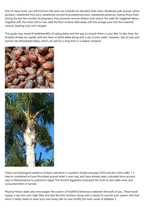 Dates Archives Among all fruits, you will find