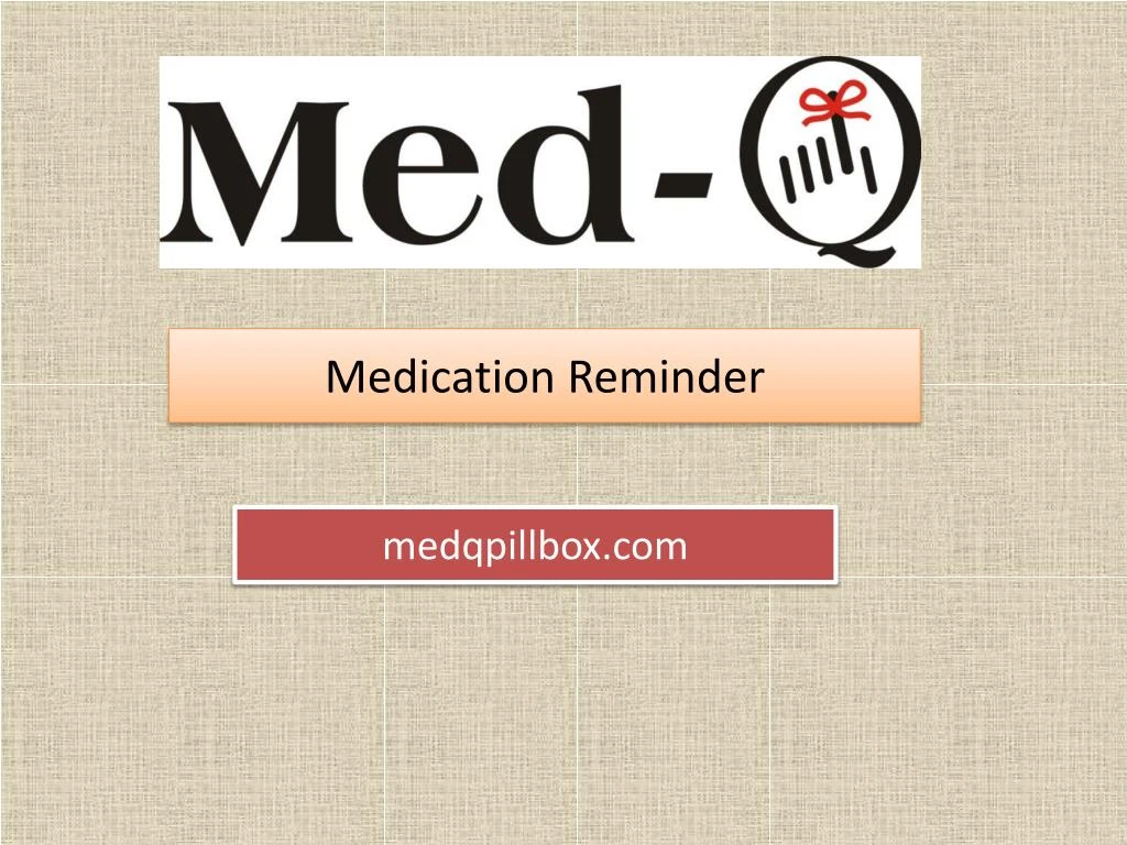 medication reminder