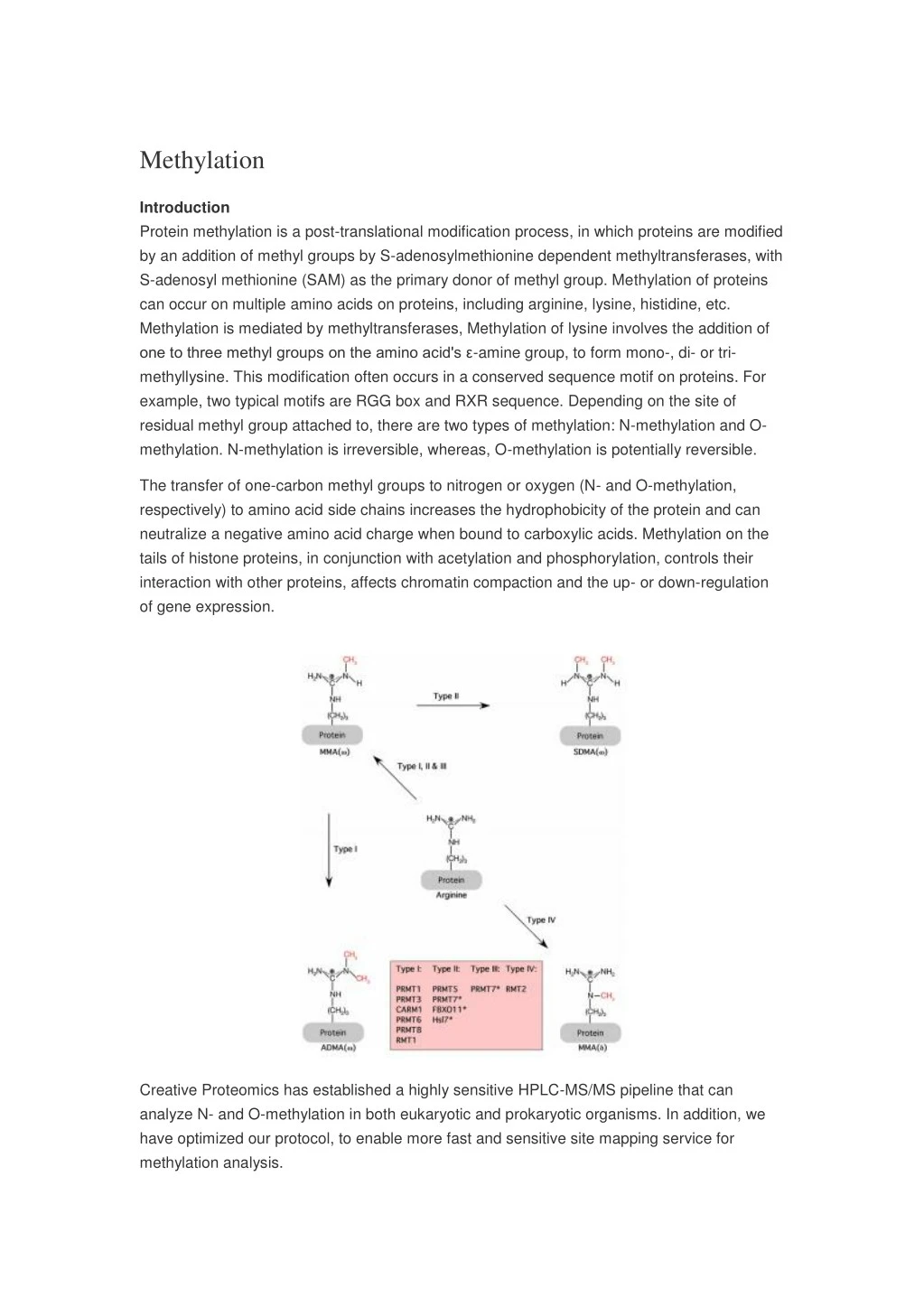 methylation