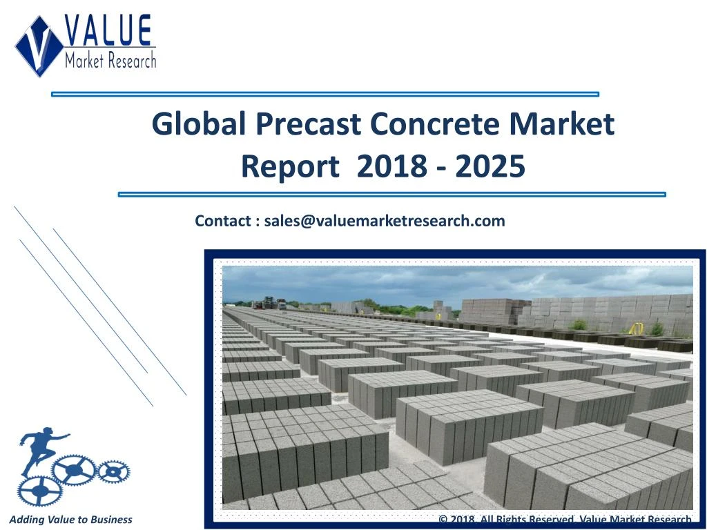 global precast concrete market report 2018 2025