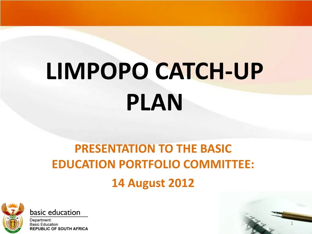 limpopo catch up plan