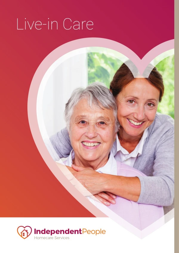 Independent People Live-in Care Brochure