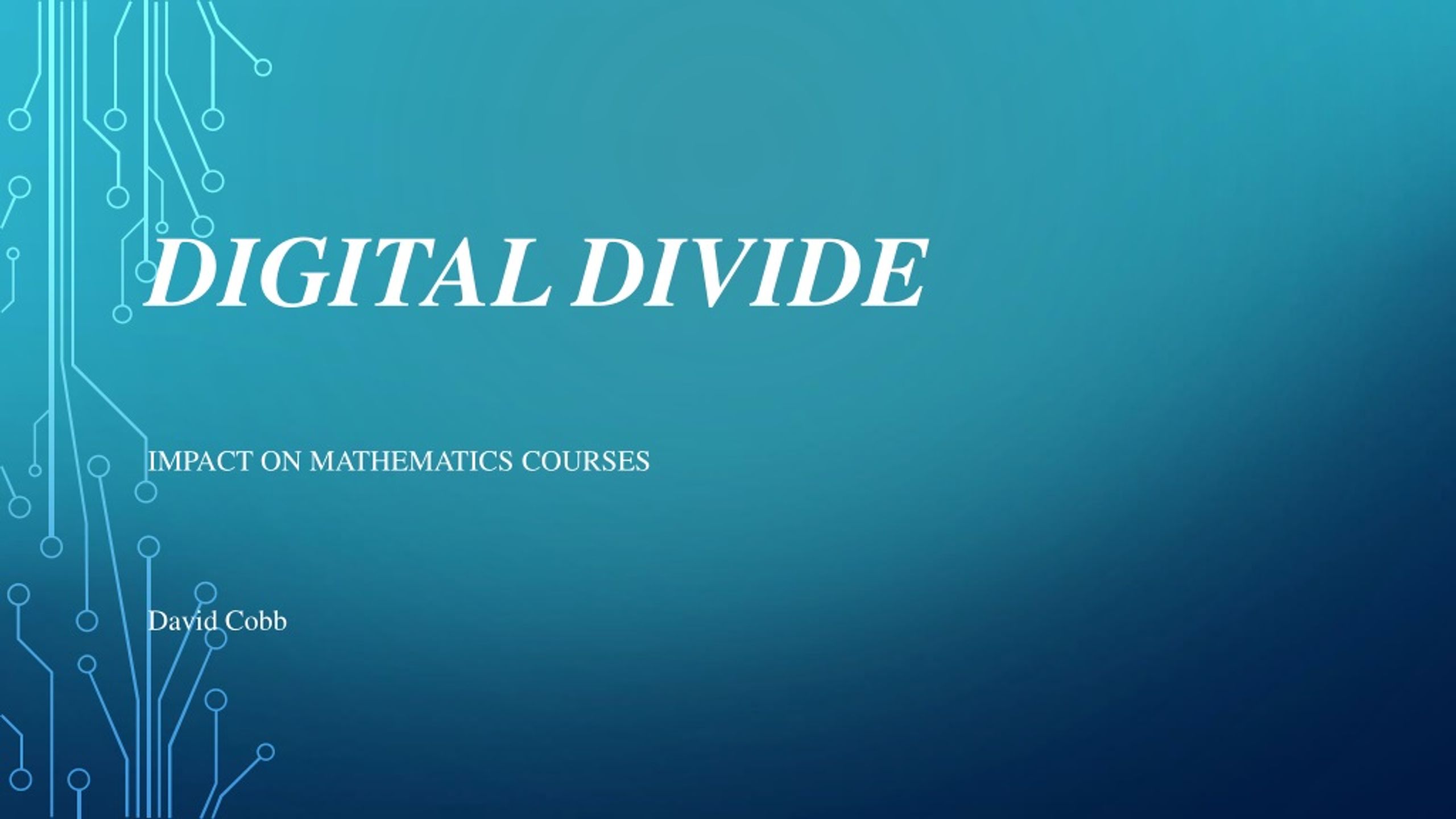 PPT - Digital Divide PowerPoint Presentation, free download - ID:808845
