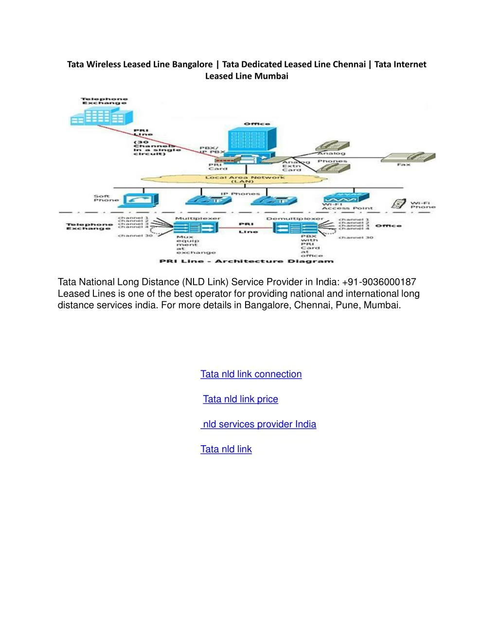 tata wireless leased line bangalore tata