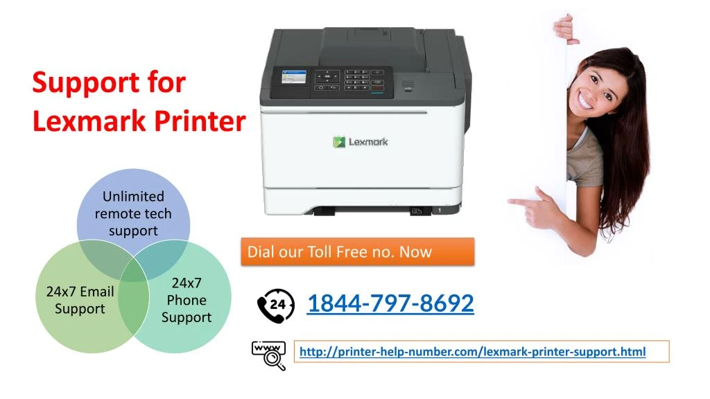 support for lexmark printer