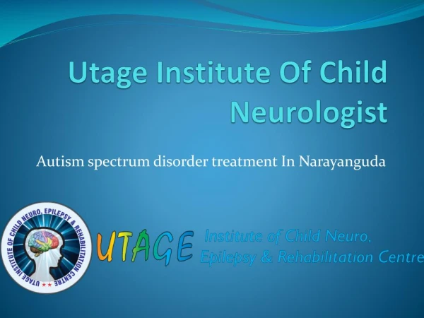 Autism spectrum disorder treatment in Narayanguda