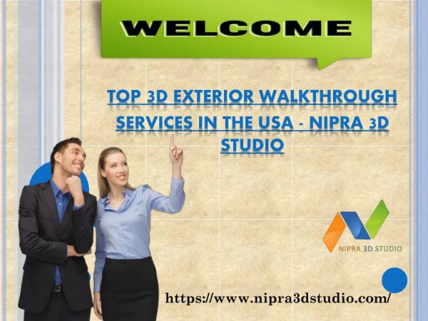 Top 3D Exterior Walkthrough Services in the USA - Nipra 3D Studio