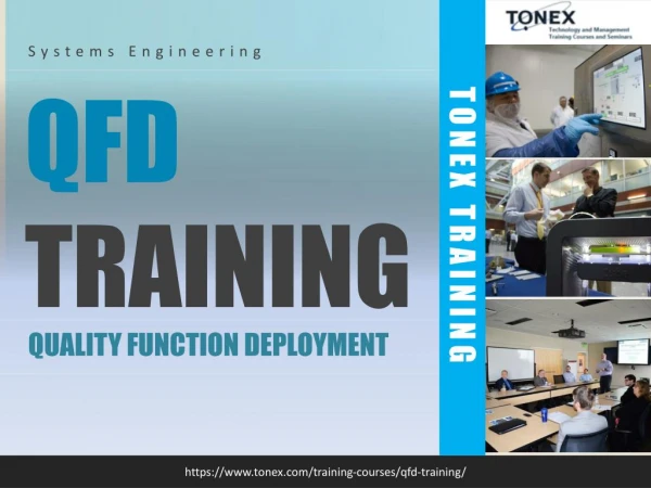 QFD - Quality Function Deployment : Tonex Training