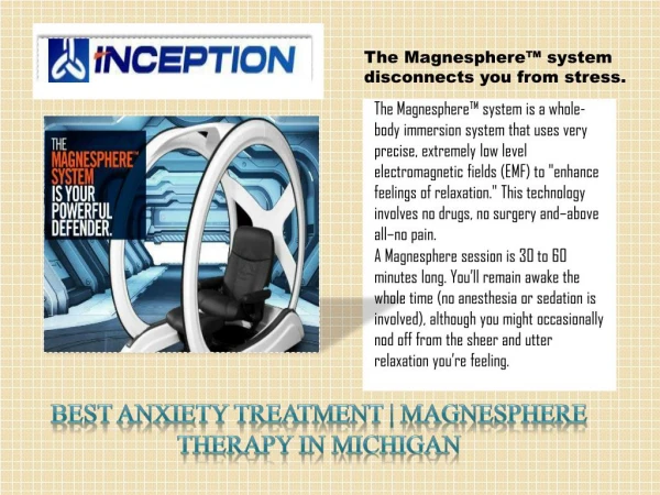 Best Anxiety Treatment | Magnesphere Therapy in Michigan