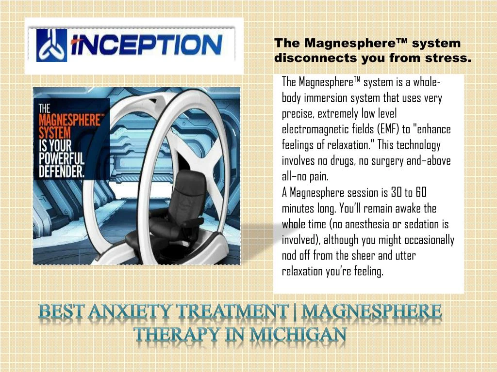 best anxiety treatment magnesphere therapy in michigan