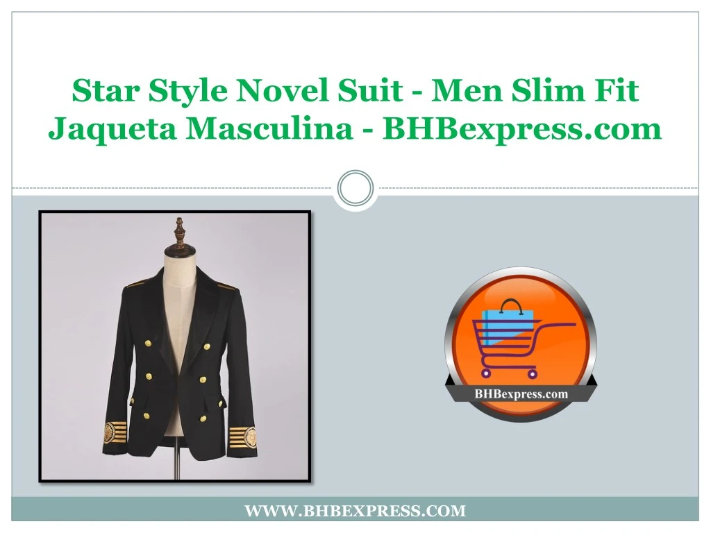 star style novel suit men slim fit jaqueta