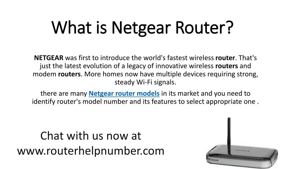 what is netgear router