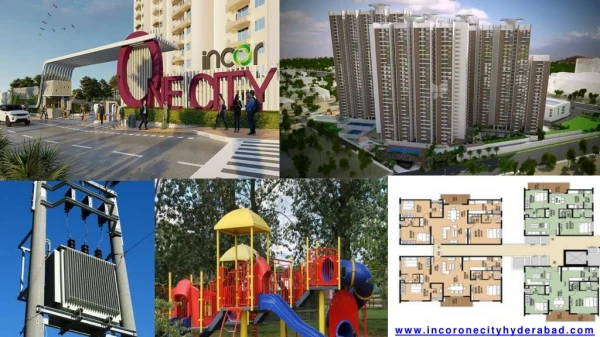 Incor One City choose the wonderful range of luxury homes in Hyderabad
