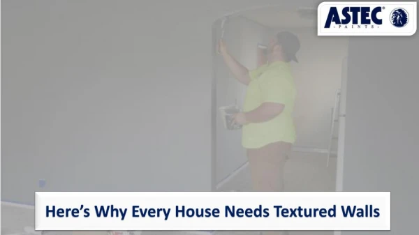 Here’s Why Every House Needs Textured Walls