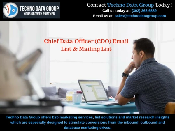 CDO Email Lists | CDO Mailing Lists | CDO Email Database