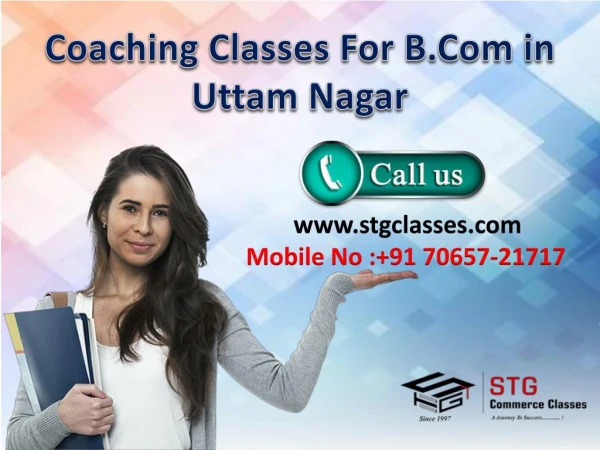coaching classes for b.com in uttam nagar