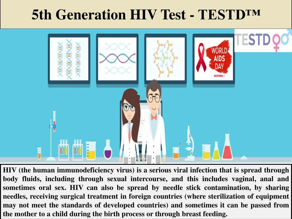 5th generation hiv test testd