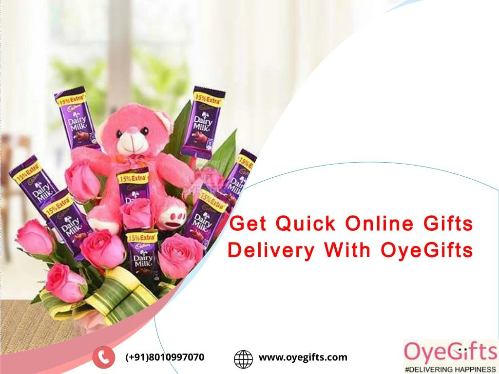 get quick online gifts delivery with oyegifts