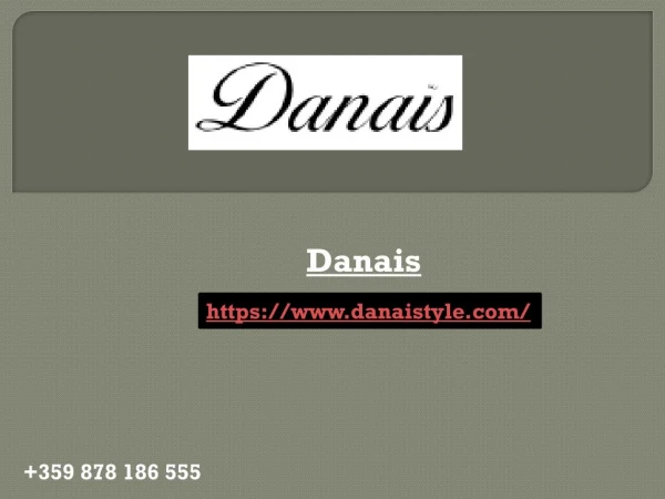 Get the Attractive and Sexy Club dresses From Danais