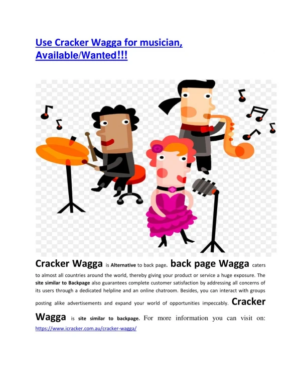 Use Cracker Wagga for, LostAndFound!!!!!!!