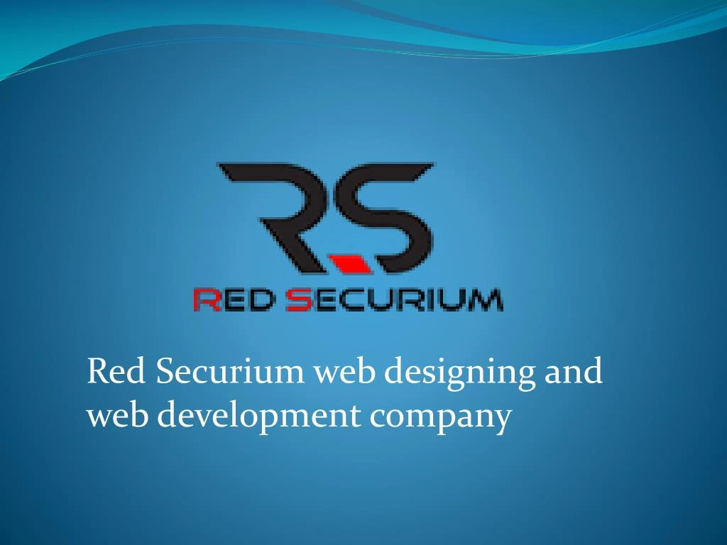 red securium web designing and web development
