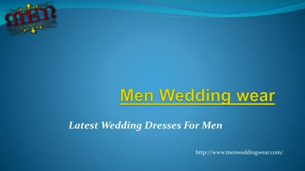 Latest Wedding Dresses for Men | Groom Wear Shops in Delhi