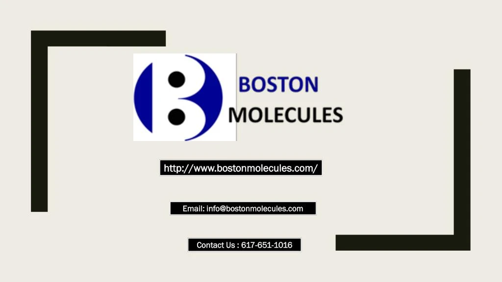 http www bostonmolecules com