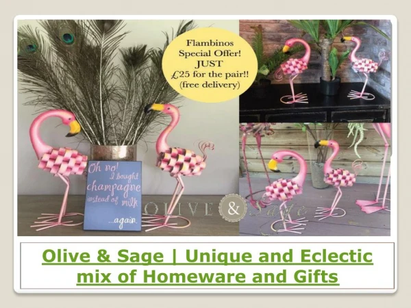 Olive & Sage | Unique and Eclectic mix of Homeware and Gifts