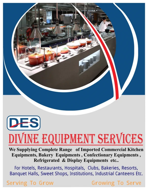 Divine equipment BAKERY & CONFECTIONERY