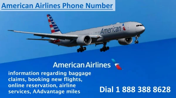 Inquiry to book a flight ticket call American Airlines Phone Number