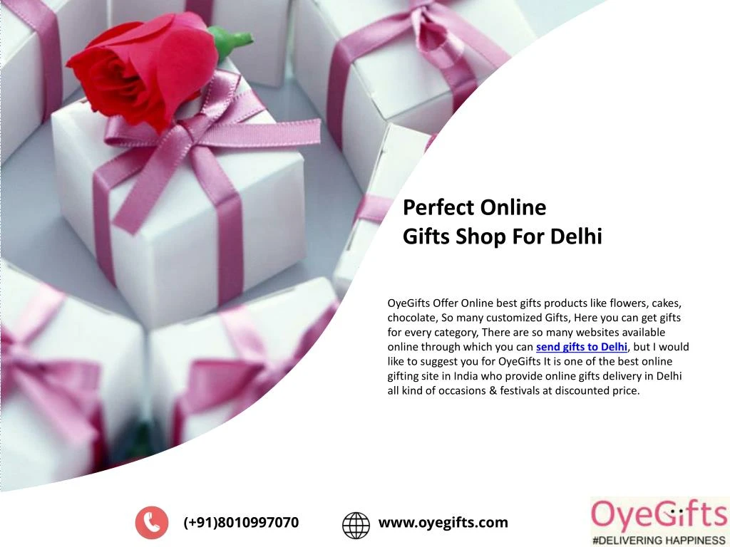 perfect online gifts shop for delhi